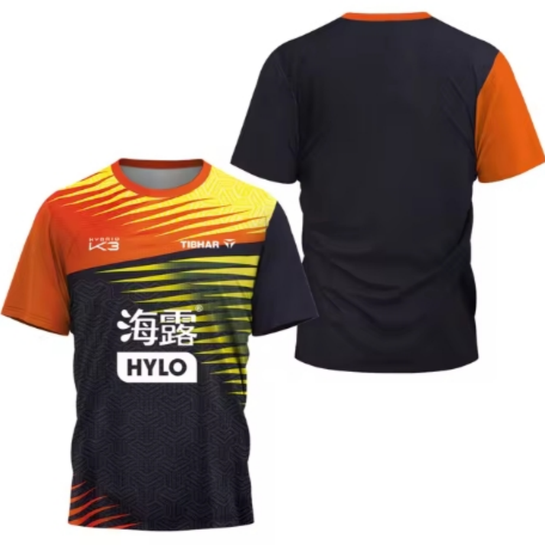 Table Tennis Jersey Butterfly - 2024 Summer New Triangle Fragment Men's