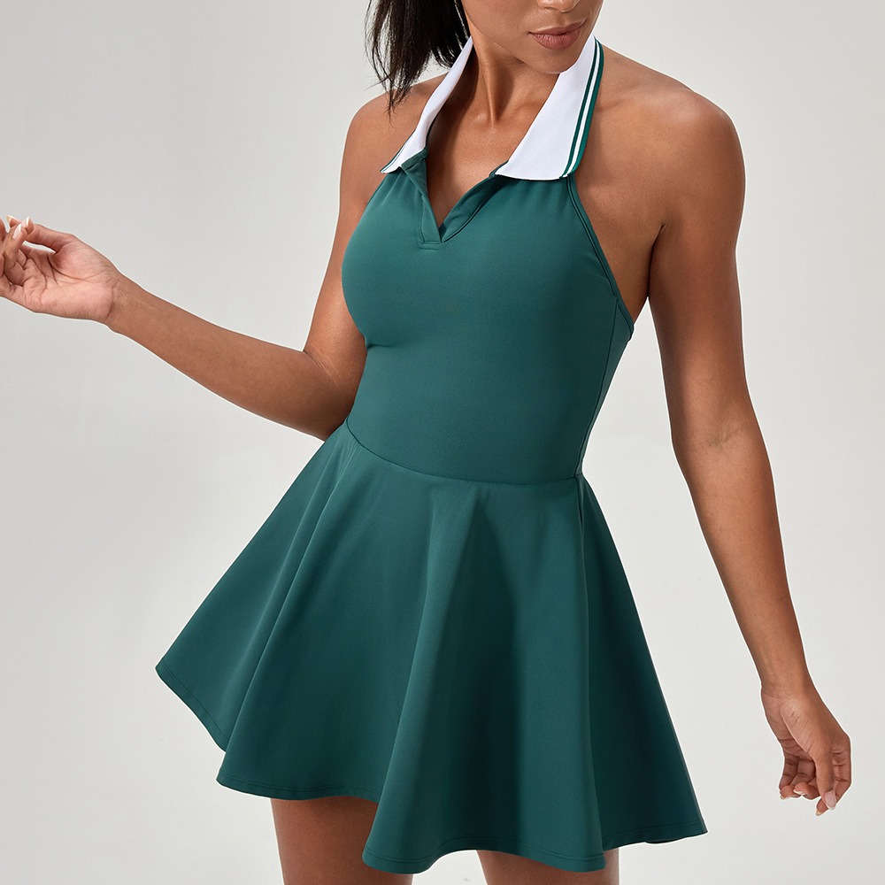 Table Tennis Jacket - Women's Outdoor Sports Tennis Dress Sleeveless