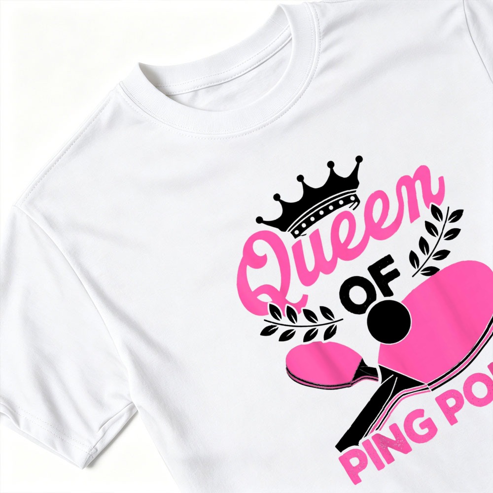 Ping Pong Queen Graphic T Shir - đánh giá và giá Table Tennis Queen