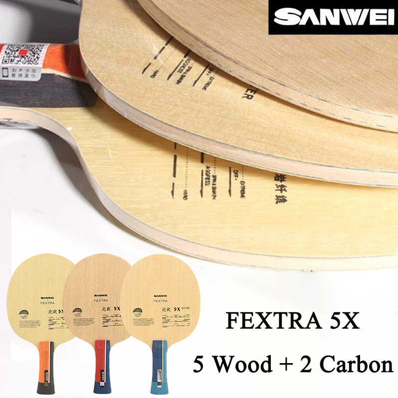 SANWEI FEXTRA 5X Table Tennis  - đánh giá và giá Table Tennis Paddle Set