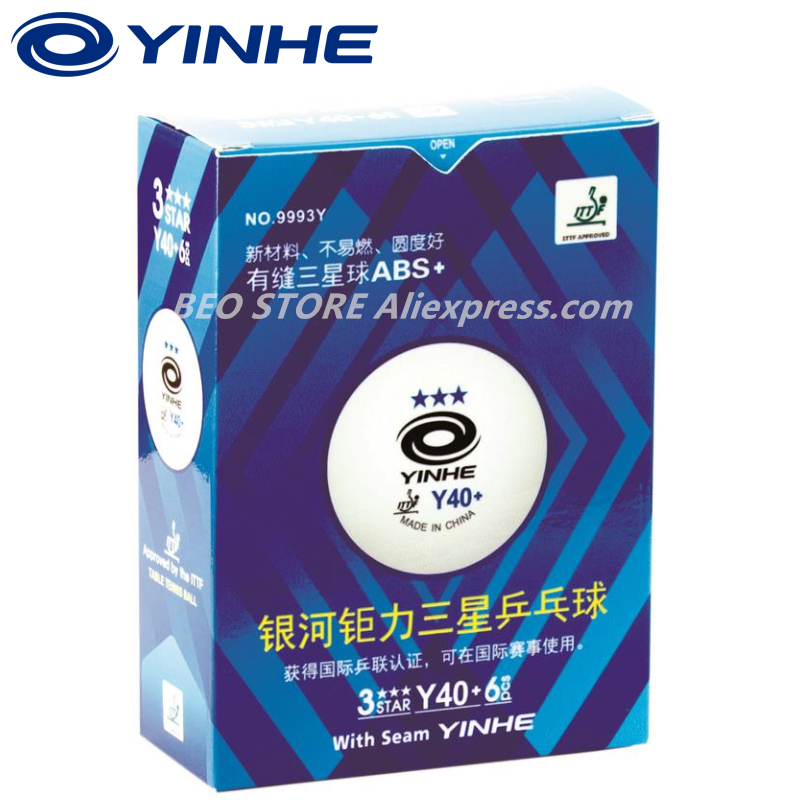60 Bóng YINHE 3 Sao Y40 + H40  - đánh giá và giá Table Tennis Game Pc
