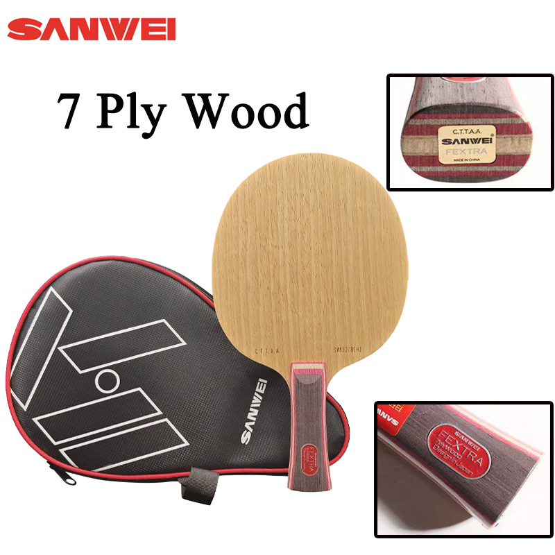 New SANWEI FEXTRA 7 Table Tenn - đánh giá và giá Table Tennis Racket