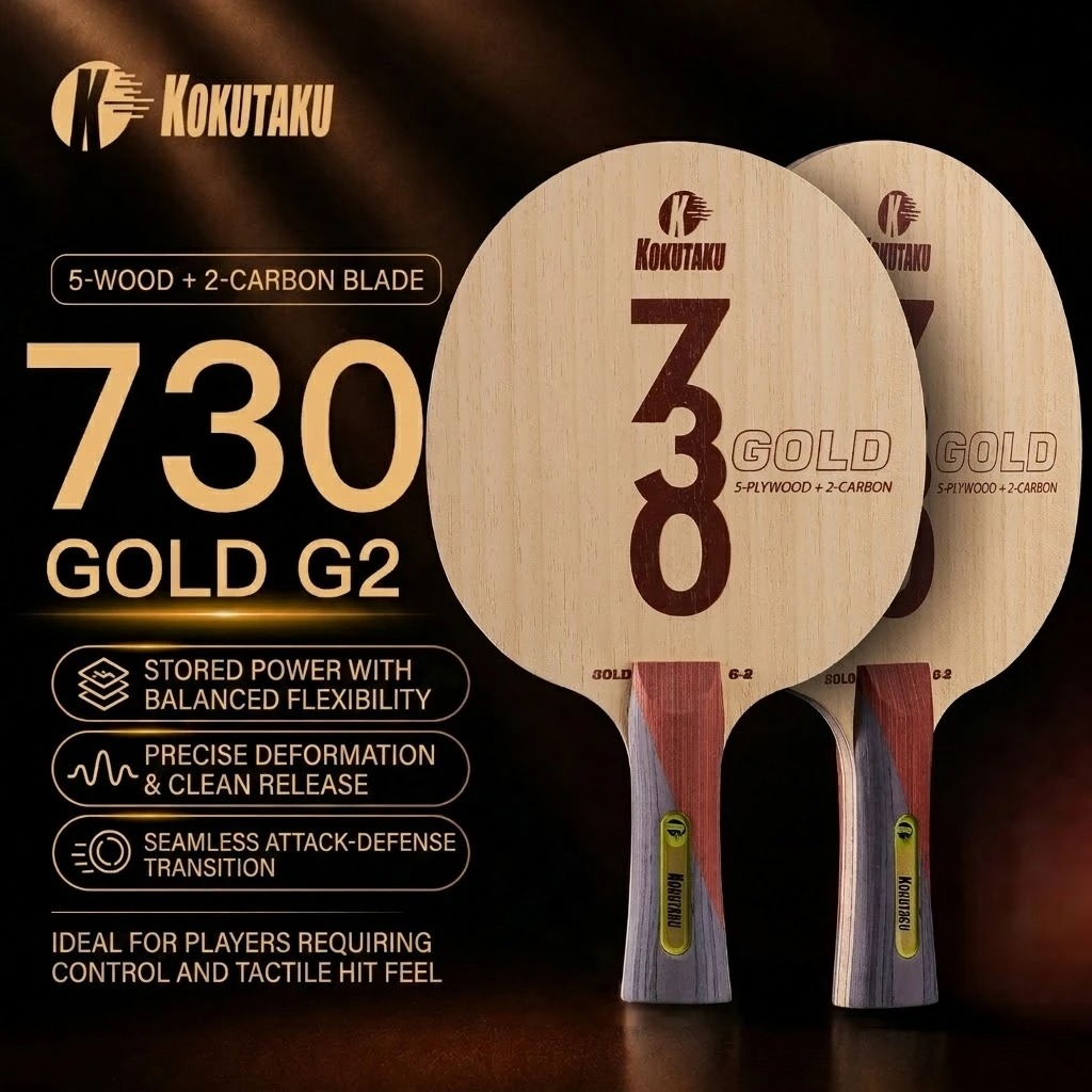 Kokutaku Table Tennis Blade FL - đánh giá và giá Table Tennis Paddle Set