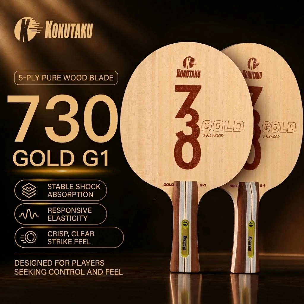 Kokutaku Table Tennis Blade FL - đánh giá và giá Table Tennis Paddle Set