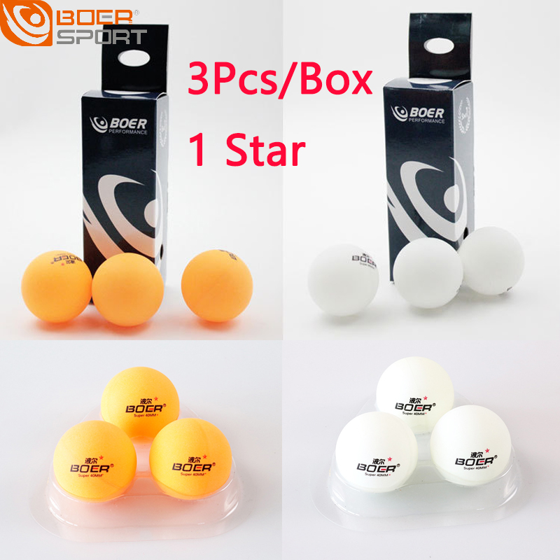 3Pcs/Box Table Tennis Balls 1S - đánh giá và giá Table Tennis Game Pc