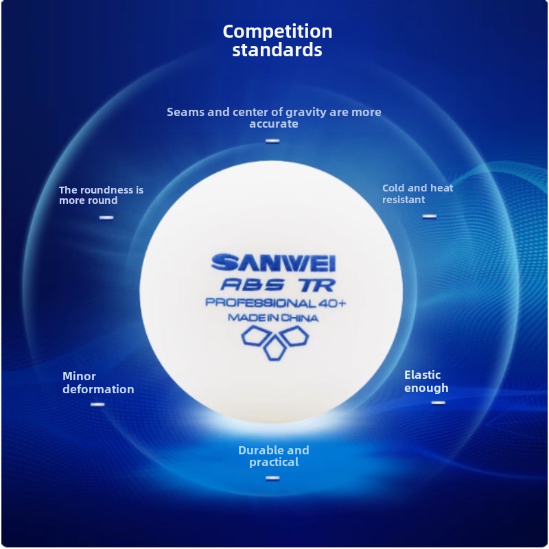 100 pcs Sanwei New Materials P - đánh giá và giá Table Tennis Game Pc