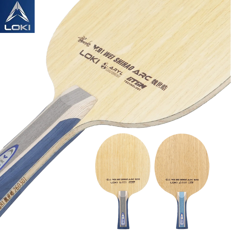 LOKI W81 Series Wei Shihao Tab - đánh giá và giá Table Tennis Racket