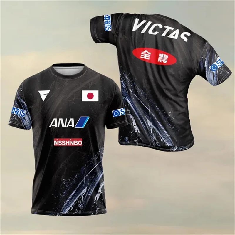 Fashionable and casual 3D prin - đánh giá và giá Table Tennis Jersey Butterfly