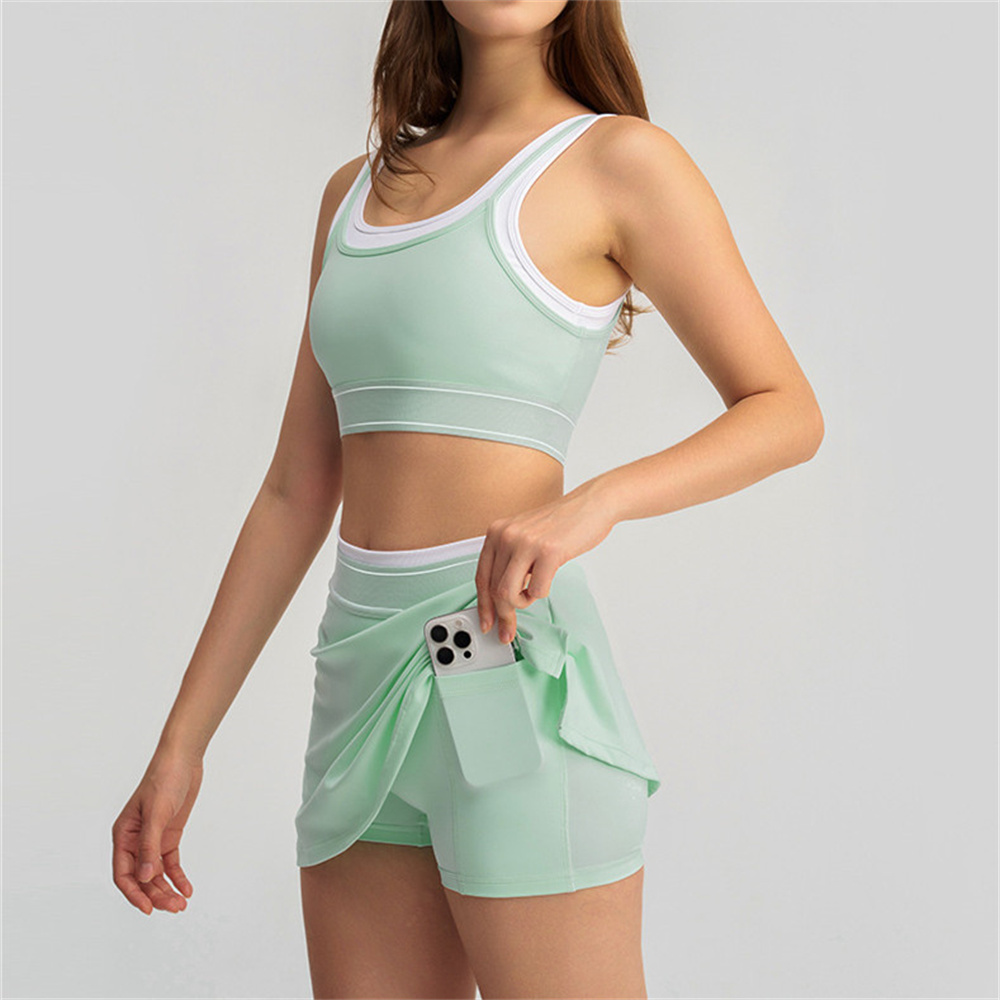 2PCS Yoga Set Women Outfits Sp - đánh giá và giá Table Tennis Jacket