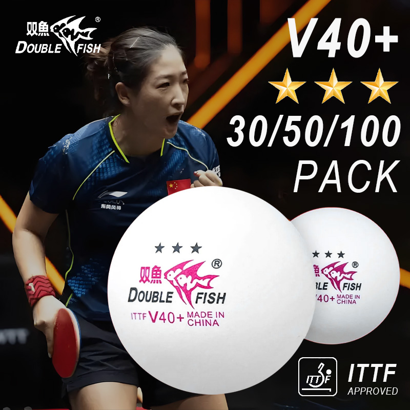 DOUBLE FISH 3 Star V40+ 30/50/ - đánh giá và giá Table Tennis Game Pc