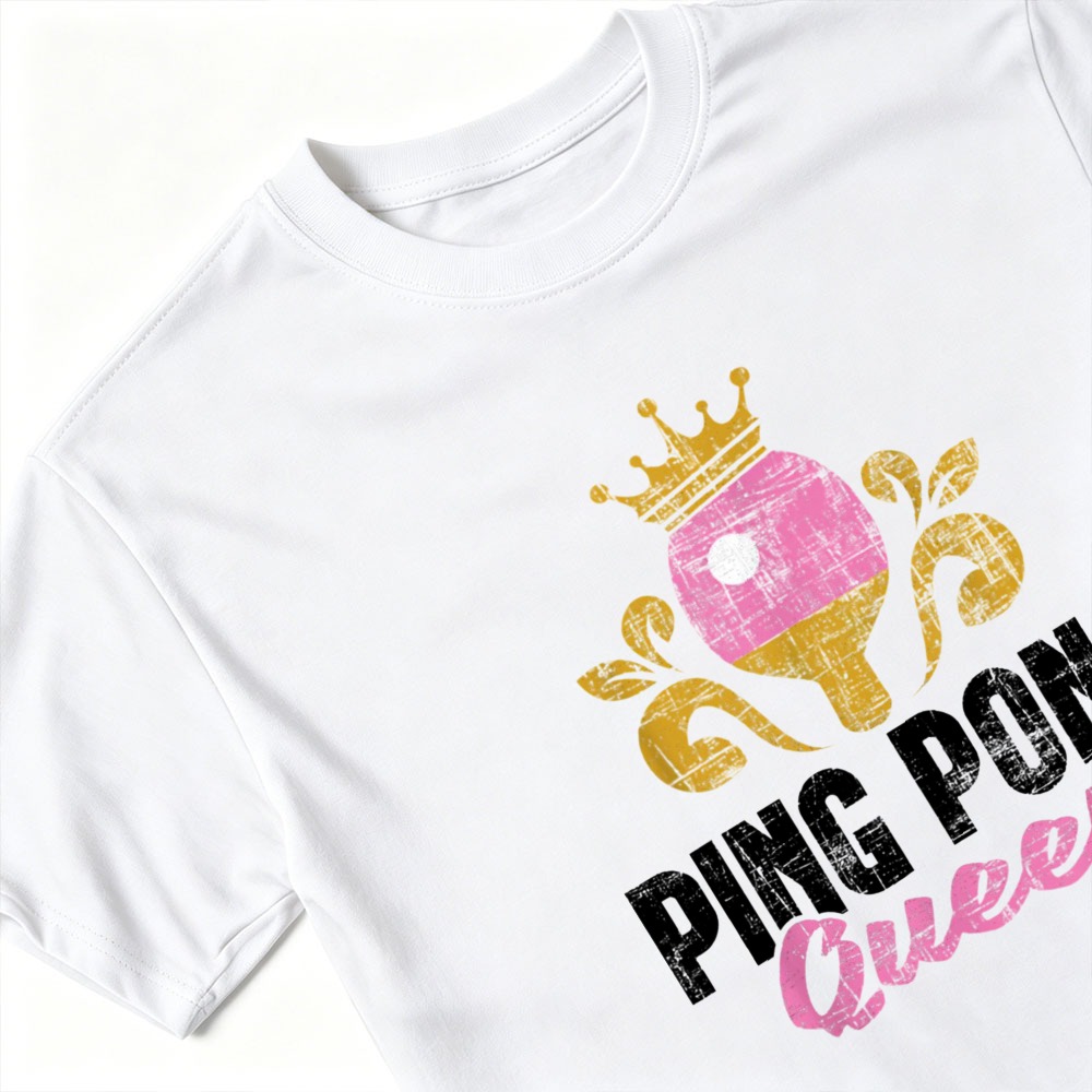 Ping Pong Queen Graphic T Shir - đánh giá và giá Table Tennis Queen
