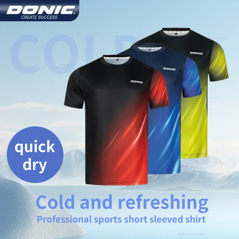Donic table tennis jersey summ - đánh giá và giá Table Tennis Jersey Butterfly