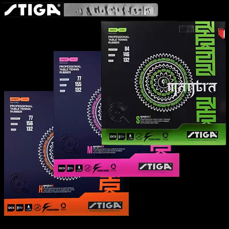 STIGA MANTRA M/S/H /XH Pro Tab - đánh giá và giá Table Tennis Japan