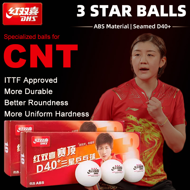 DHS D40+ DJ40+ Ping Pong Balls - đánh giá và giá Table Tennis Game Pc