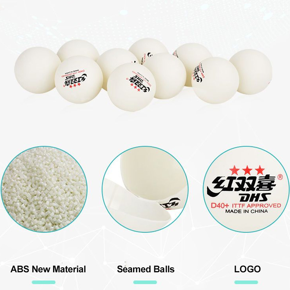 DHS D40+ DJ40+ Ping Pong Balls - đánh giá và giá Table Tennis Game Pc