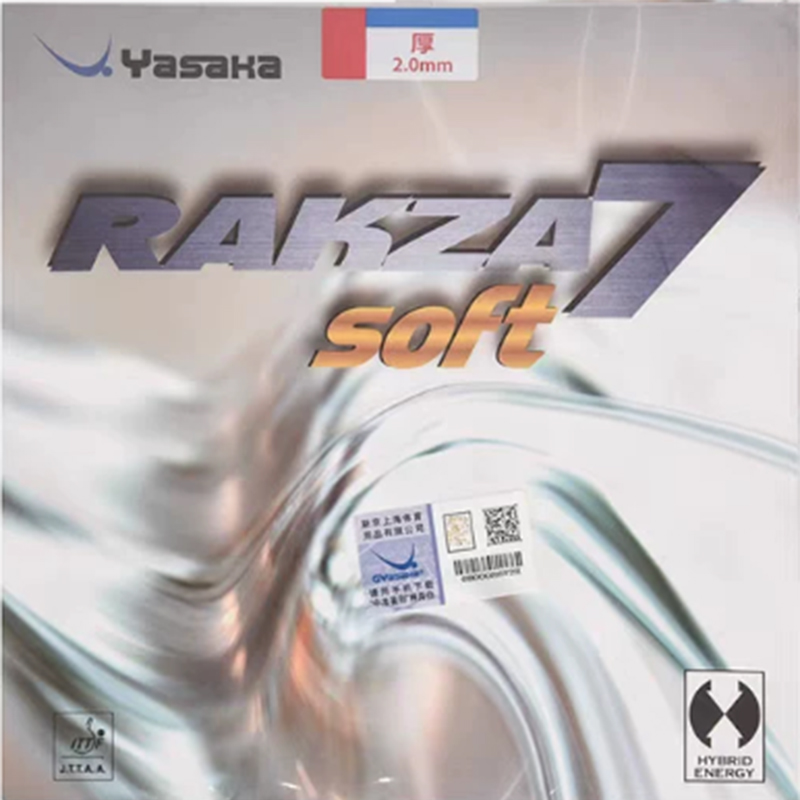 Ban đầu Yasaka RAKZA 7 mềm (B- - đánh giá và giá Table Tennis Paddle Set