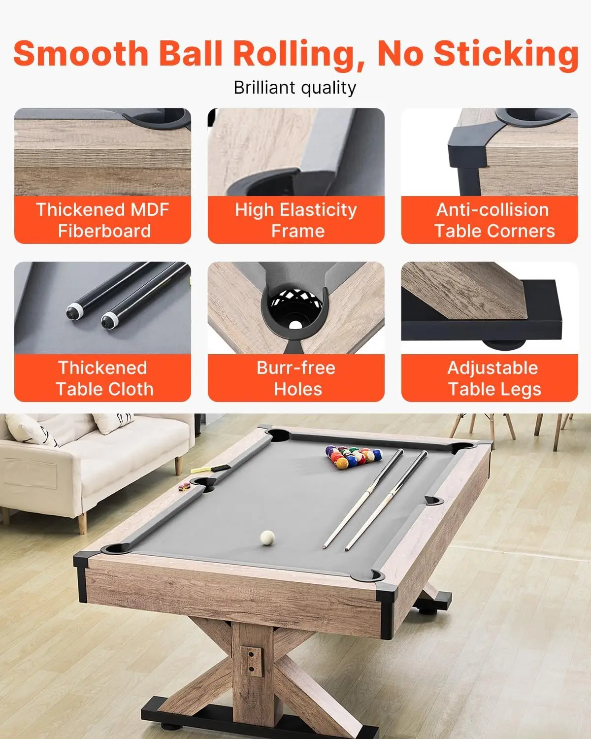 7ft 3-in-1 Multi Game Table wi - đánh giá và giá Table Tennis No 1